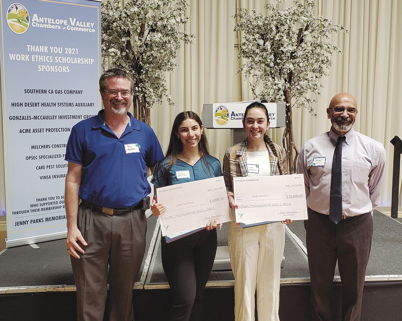 Chambers scholarships
